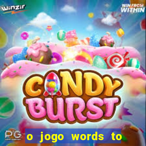 o jogo words to win paga mesmo